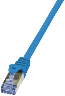 LogiLink Patch kabel Cat6a S/FTP modrá / Patch kabel / RJ-45 / AWG 26/7 / 2 m (CQ3056S)