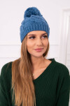 Fleecová čepice Stefania K278 denim UNI