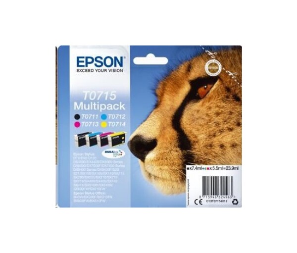 EPSON ink Multipack 4-colours T0715 DURABrite Ultra Ink EDF_1091226