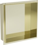 MEXEN - X-Wall-NR modul pro vestavbu do stěny 30x30, zlatá 1951303010