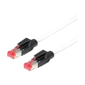 Secomp 21.05.2020 RJ45 síťové kabely, propojovací kabely CAT 6 S/FTP 2.00 m šedá dvoužilový stíněný, bez halogenů, samozhášecí 1 ks