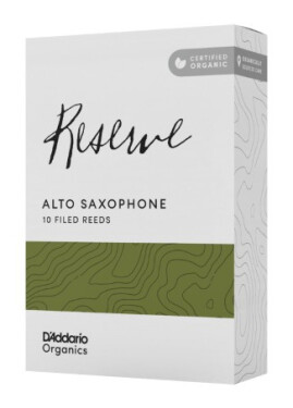 D'Addario ODJR1025 Organic Reserve Alto Saxophone Reeds 2.5 - 10 Pack