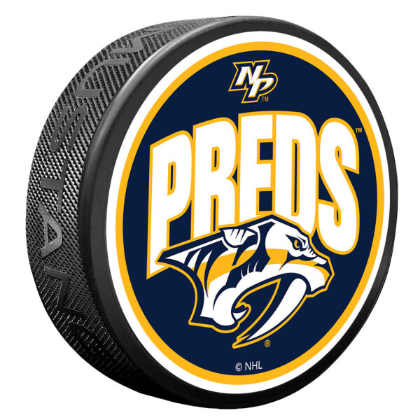 Mustang Puk Nashville Predators NHL Wordmark
