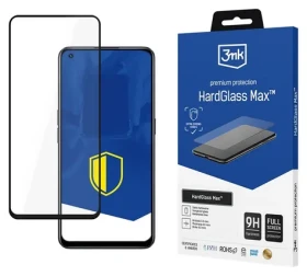 3mk HardGlass Max černá pro Realme 9 Pro / Tvrzené sklo