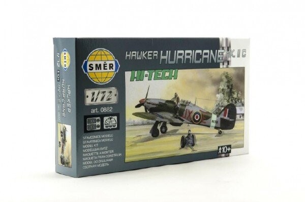 Směr Model Hawker Hurricane MK.II HI TECH 16,9x13,6cm v krabici 25x14,5x4 1:72