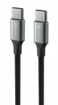 SWISSTEN TEXTILE II datový kabel USB-C - USB-C 1.5m černá (71528203)