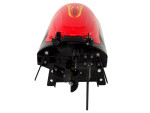 Mamido Motorový člun na dálkové ovládání Streamer R/C 2,4 GHz červený