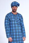 Pánská košile Cornette 110/31 long/r 3XL-5XL tmavě modrá 5XL