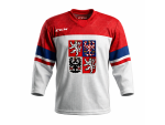CCM Dres české hokejové reprezentace Olymp 2026 - bílý Velikost: XL