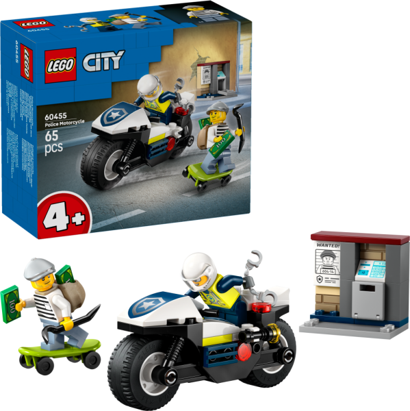 LEGO® City 60455 Honička na policejní motorce - LEGO® DOTS