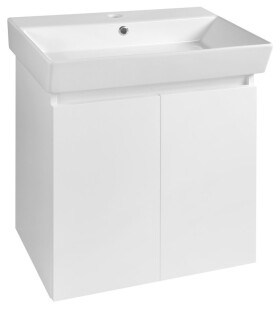 AQUALINE - PANEDA umyvadlová skříňka 55x55x34,2cm, bílá PN255