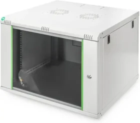 Digitus Dynamic šedá / Nástěnný rozvaděč / 19" / 7U / 416x600x600 mm / skleněné dveře / IP20 (DN-19 07U-6/6-EC)