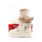 Lee Cooper dámská sportovní obuv zimní trekkingová zateplená béžová krémová dámské 36