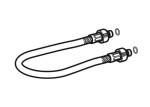 GEBERIT - Pancéřová hadička 3/8" 241.982.00.1