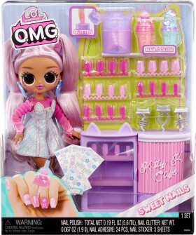L.O.L. Surprise! OMG Nehtové studio s panenkou - Kitty K Café - MGA