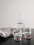 Ferm Living Skleničky Ripple 200 ml – sada 4 ks, čirá barva, sklo