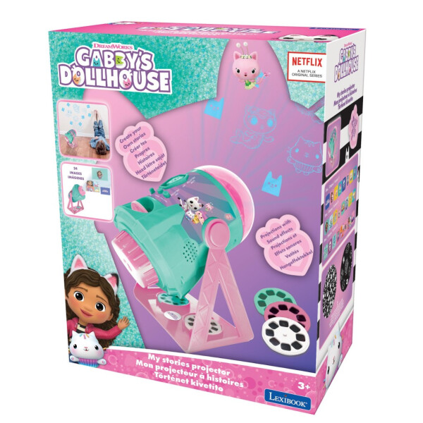 Lexibook 2v1 projektor se zvuky Gábinin kouzelný domek - Alltoys Lexibook