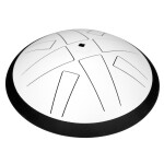 Sela 10" Melody Tongue Drum White