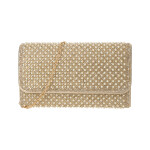 Elegantní dámské psaníčko Michelle Moon Lota, zlaté