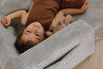 SHAPPY SHAPPY Dětské rozkládací pěnové křeslo LUMI manšestr Barva: Peppermint