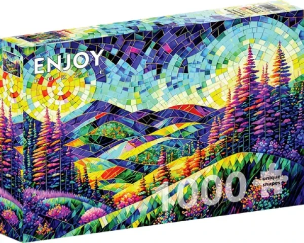 ENJOY Puzzle Přes kopce do země snů