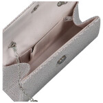 Trendy dámské plesové psaníčko Michelle Moon Capri, tmavě stříbrné