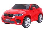 Mamido Elektrické autíčko BMW X6 M dvoumístné XXL červené