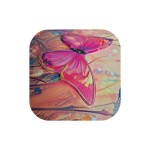 Dortisimo Dárková taška s 3D motýlem žluto-růžová