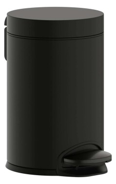 HANSGROHE - AddStoris Odpadkový koš 3 l, Soft Close, kartáčovaný černý chrom 41775340