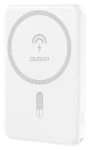 Dudao K14S bílá / Powerbanka / Magnetická / 20W / 5000mAh / USB-A, USB-C
