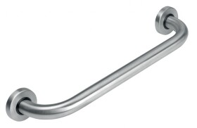 NOVASERVIS - Madlo rovné s krytkami 400 mm kartáčovaná nerez R6640,4