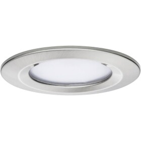 Paulmann Coin Slim LED vestavné koupelnové svítidlo sada 3 ks 6 W IP44 železo (kartáčované) - Paulmann 93873