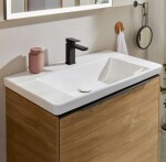 VILLEROY & BOCH - Subway 3.0 Umyvadlo 80x47 cm, bez přepadu, otvor pro baterii, CeramicPlus, Stone White 4A7081RW