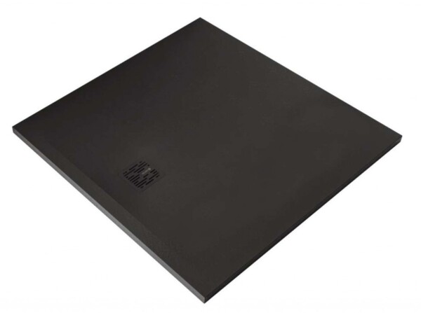 KLUDI - Terra Sprchová vanička 100x100 cm, matná černá 08DW1839