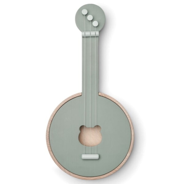 LIEWOOD Dřevěné banjo Chas Faune Green/Dove Blue mix, šedá barva, dřevo