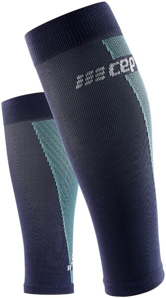 CEP dámské běžecké kompresní lýtkové návleky ULTRALIGHT - blue/light blue Velikost: II (25-31 cm obvod lýtka)