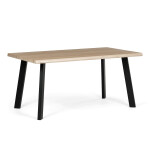 Jídelní stůl 160x90cm, mdf, divoký dub, HT-F4516 OAK
