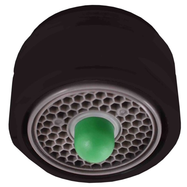 RAV Slezák - Perlátor spořící ECO PUSH - 11/5 litrů/1 min., M24x1, Neoperl , Černá matná MA0034CMAT MA0034CMAT