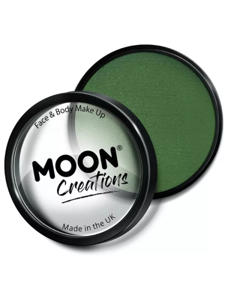 Smiffys Líčidlo - Moon Creations Pro Face Paint - vojenská zelená 36g