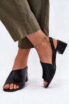 Sandály na podpatku model 215343 Step in style 36