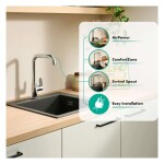 HANSGROHE - Vernis Blend M35 Dřezová baterie, chrom 71857000