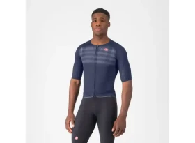 Castelli Aero Race 8S pánský dres krátký rukáv Belgian Blue vel. XL