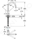 GROHE - Minta Dřezová baterie, chrom 32918000