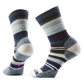 Dámské merino městské ponožky SMARTWOOL Women's Everyday Saturnsphere Crew Socks, Twilight Blue velikost: 42-45 (L)