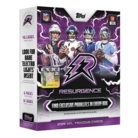 2025 Topps Resurgence Football Mega box - karty NFL
