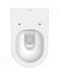 DURAVIT - D-Neo Stojící WC, zadní odpad, Rimless, bílá 2003090000