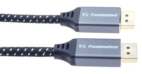PremiumCord DisplayPort 1.4 přípojný kabel M-M 2 m černá / 8K/60Hz / zlacené konektory (kport10-02)