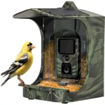 EVOLVEO StrongVision BirdFeeder Chytré krmítko pro ptáky s kamerou a solárním panelem (CAM-BF)