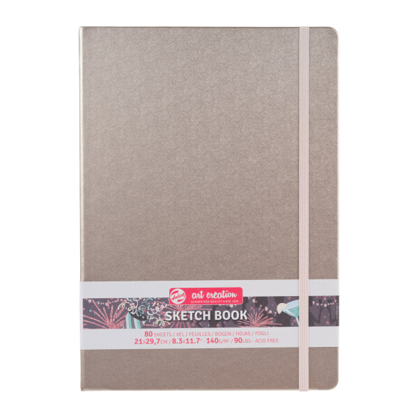 Talens Art Creation Sketch Book 21x30 cm 80 listů 140 g Champagne