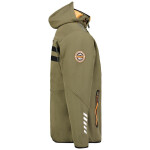 Geographical Norway Softshellová bunda Royaute DB 068 M WY1996H/GN-Kaki / Orange pánské s